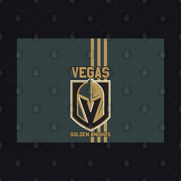 Vegas Golden Knights by Pink Umbrella